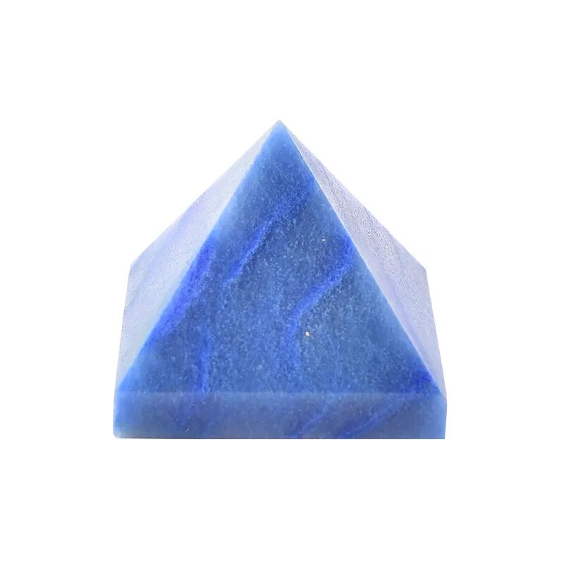 Pyramide en Aventurine Bleue 