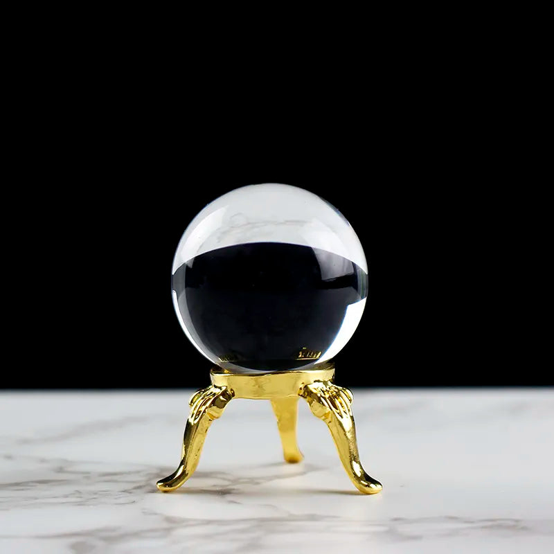 Mini Boule de Cristal en Quartz Transparente