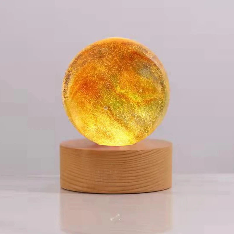 Mini Boule Magique Luminescente Jaune