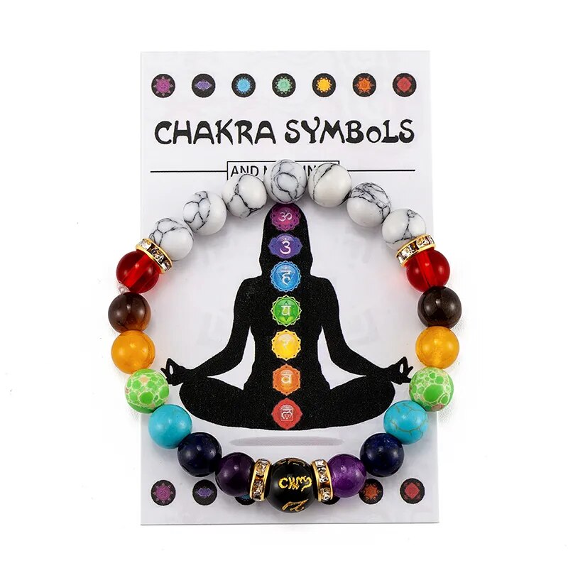 Bracelet d'Harmonisation des 7 Chakras
