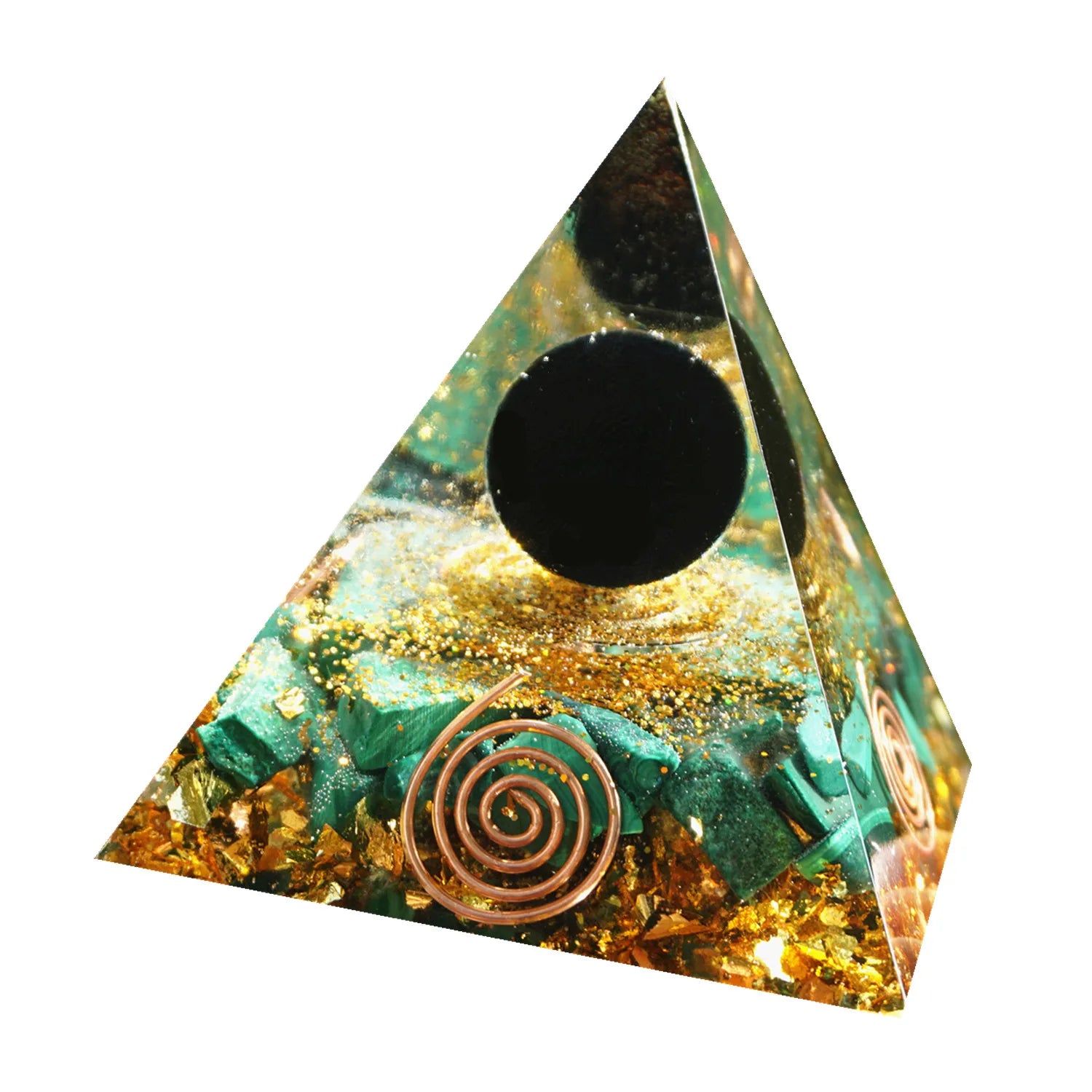 Orgonite Puissante Protection Obsidienne