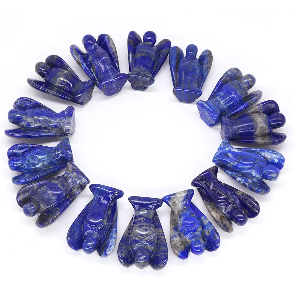 Ange en Lapis Lazuli Pierre Naturelle