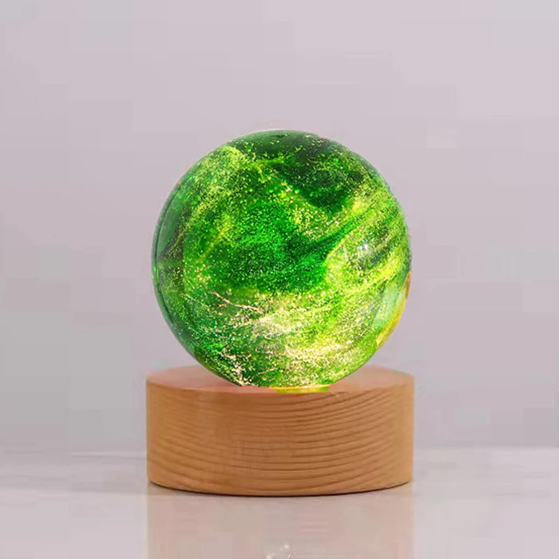 Mini Boule Magique Luminescente Verte