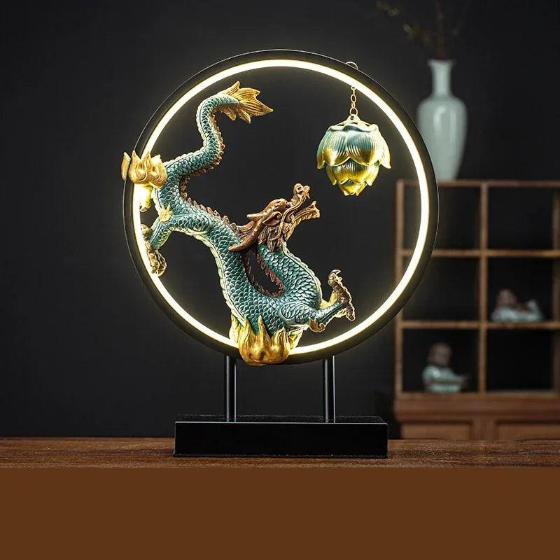 Porte Encens Dragon LED