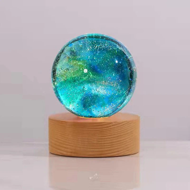 Mini Boule Magique Luminescente Bleu