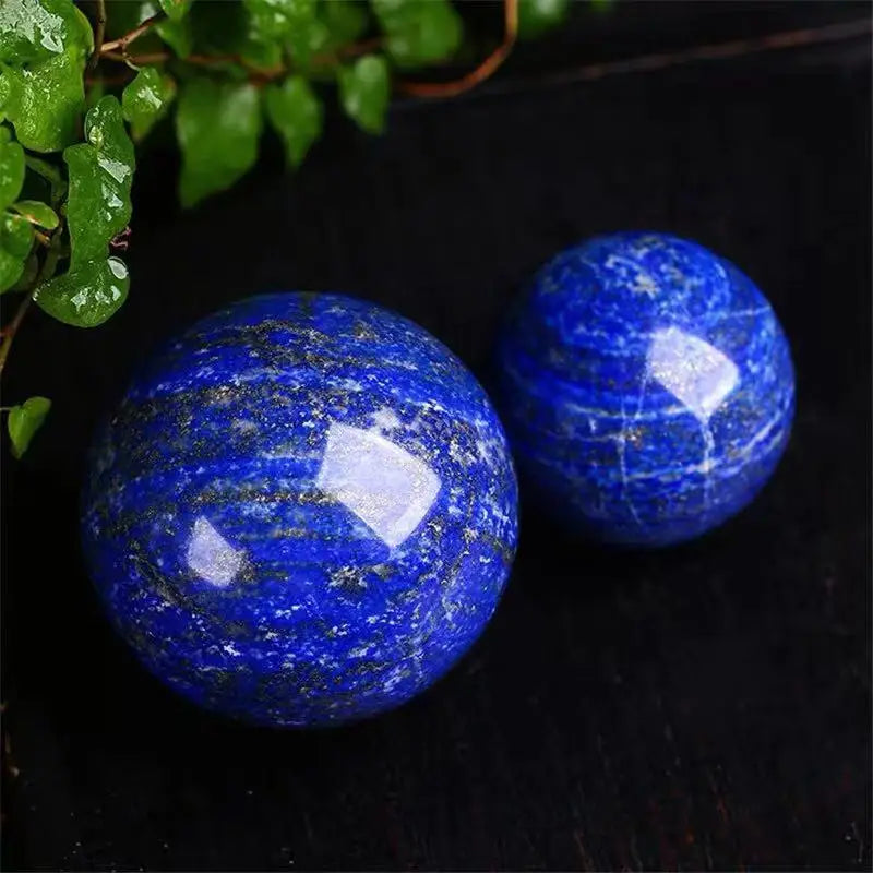Boule en Lapis Lazuli Reiki Guérison et Décoration