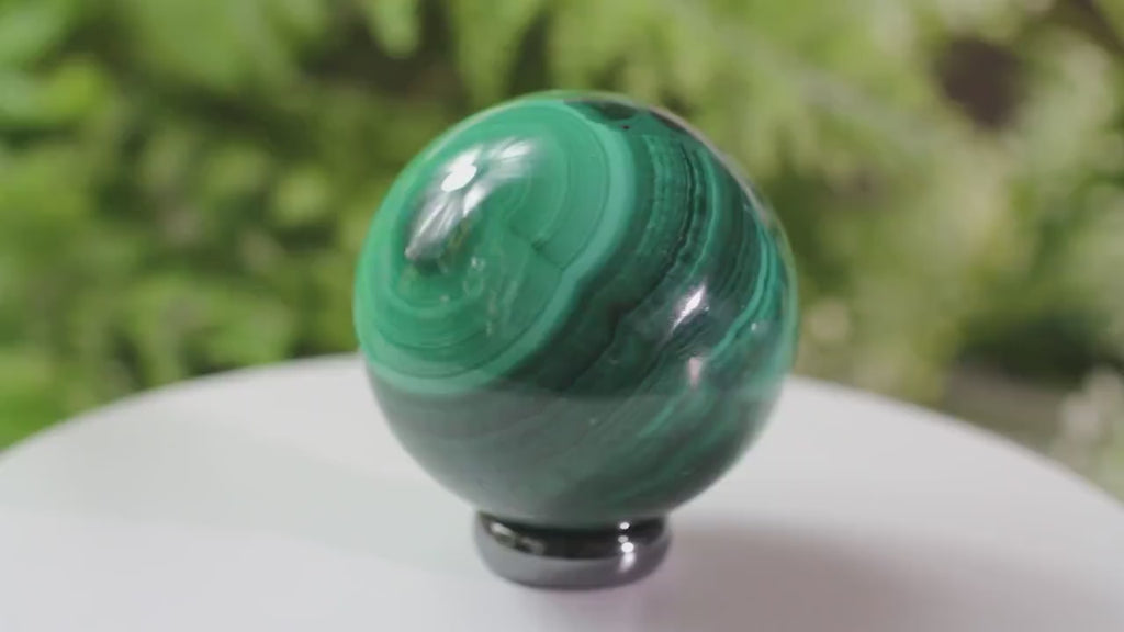 Boule en Malachite