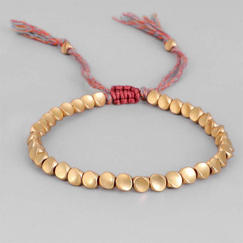 Bracelet Tibétains Perles Cuivre
